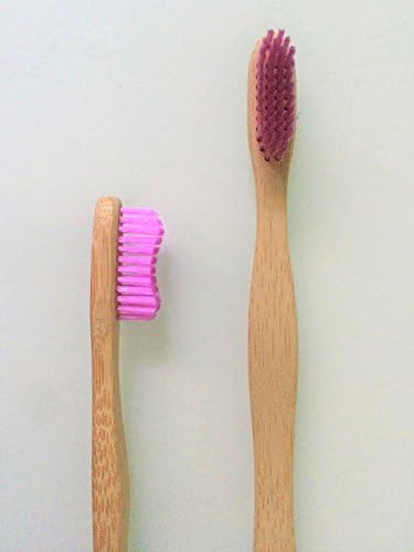 Bamboo Toothbrush Medium Natural Sustainable Biodegradable Zero Waste Eco-friendly