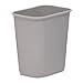 Rubbermaid Commercial Deskside Trash Can, 2 Gallon, Beige, FG295200BEIG