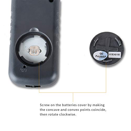 Anemometer Handheld Wind Speed Meter Gauge, Digital Air Temperature Anemometer HVAC Velometer Wind Velocity Meter Thermometer with Backlight Chill MAX AVG for Shooting Windsurfing Kitesurfing Sailing - Thumbnail 3