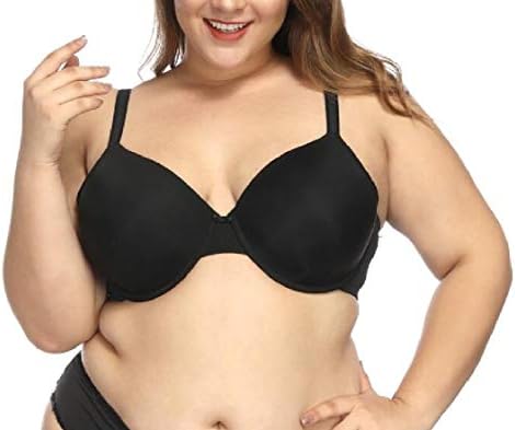 Nanquan Women Pushup Underwire Full Coverage Oversized Seamless Bra