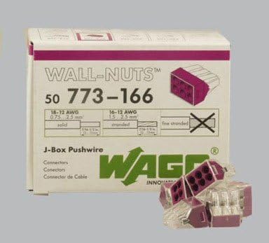 PUSHWIRE CONN 6CON BX/50 (Pkg of 3)