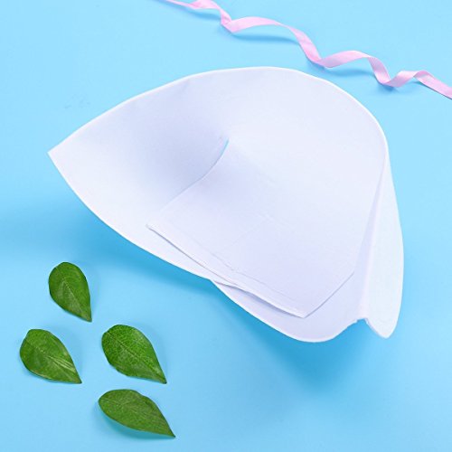 2 OULII+Nurse+Hat+Headband+White