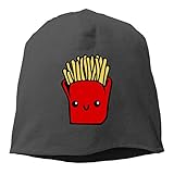 Kla Ju Woman Skull Cap Beanie French Fries Headwear