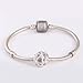 Paiyuan Openwork Galaxy Charms 925 Sterling Silver Beads with Clear CZ for European Bracelet (Shiny Silver)