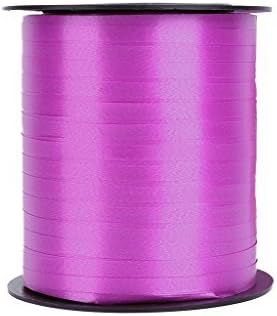 Timberlark 220 Yards,5mm Curling Ribbon Balloon,Ballon Decor for Wedding Birthday Gift Favour Party Halloween Christmas (Hot Pink)