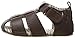 Robeez Boys' Samuel Sandal - First Kicks, Espresso, 6-9 Months M US Infant