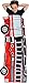 Silver Lilly Fire Truck Sleep Sack - Novelty Wearable Rescue Vehicle Shaped Sleeping Bag Blanket for Kids