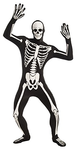 Forum Novelties Men's Disappearing Man Patterned Stretch Body Suit Costume