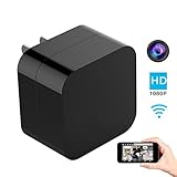 Hidden Spy Camera, 1080P Home Security Mini Camera USB Charger with WiFi Remote View, Motion Detection (Upgraded Version)