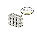 Round Magnets For Refrigerator, 35Pcs 8MM x 3MM Stainless Steel Craft Magnet, Durable Mini Magnets For Multi-Use