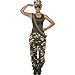 Smiffys Khaki Camo Deluxe Costume, Female
