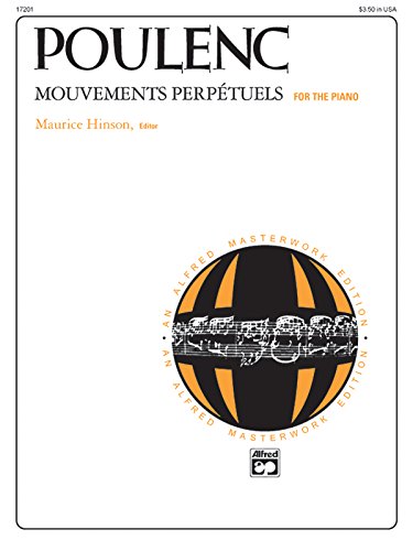 Mouvements perpétuels (Alfred Masterwork Edition)