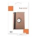 kwmobile Rotating Case Compatible with Asus ZenPad 10 (Z300) - Case PU Leather Tablet Cover with Stand - Rose Gold