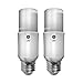 GE Bright Stik General Purpose LED Light Bulb, 75-Watt Replacement, Daylight, Non-Dimmable, E26 Medium Base, 2-Pack