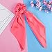 Wooyaya 9Pcs Scarves Scrunchies Tropical Travel Style Elastic Hair Bands Hair Ties Rope Ponytail Holder Hair Accessories for Women and Girls