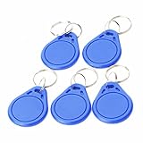 5 X Smart Card MF1 RFID IC Key Ring Tag Keyfobs Keychain for Mifare for Arduino
