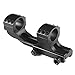 JahyShow 1 inch Cantilever Flat Top Weaver Forward Reach Dual Ring Rifle Scope Mount Solid Black