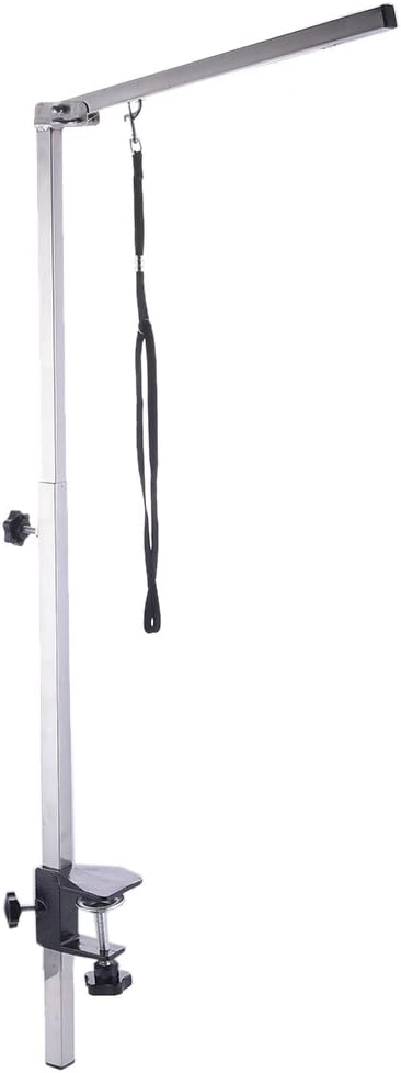 WIDEN Pet Dog Foldable Grooming stand Legs Arm Cat Adjustable Grooming Table Frame Stainless steel