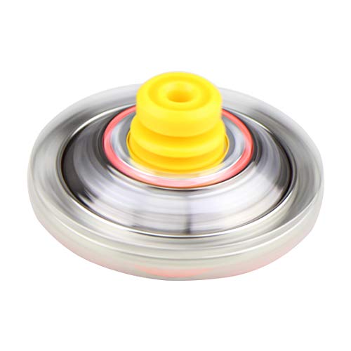 SaikerMan Metal Burst Battling Turbo Top and Launcher Toy for Age 8+ - Black Set