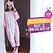 Emolly Fashion Adult Unicorn Animal Onesie Costume Pajamas for Adults and Teens (Small, Pink)