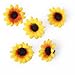 1 X Generic 100x Artificial Gerbera Daisy Flowers Heads for DIY Wedding Party (Yellow Sunflower)