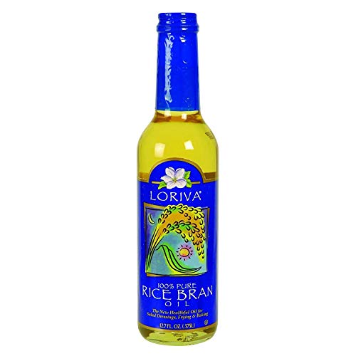 Loriva Rice Bran Oil - 100 Percent Pure - 12.7 Ounce , United States,