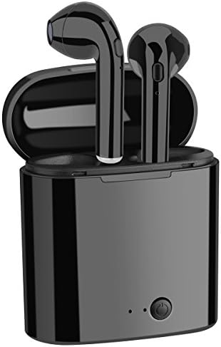 Tynzla, coolsun Bluetooth Headphones Mini In-Ear Headsets Sports Earphone with 2 True Wireless Earbuds for iPhone X/8 /7/ 7 plus/ 6/ 6s plus Android, Samsung Smartphones