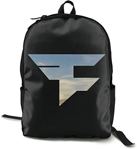 Faze Clan 1 Backpacks Waterproof Shoulder Bags Laptop School Travel Large Bag For Men Women Black