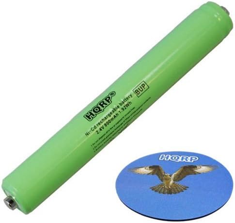 HQRP Battery for Welch Allyn 72600 2.5V Ni-Cad fits 72837 72800 72801 Handle, 22820 PocketScope Otoscope, 12800 PocketScope Ophthalmoscope + Coaster
