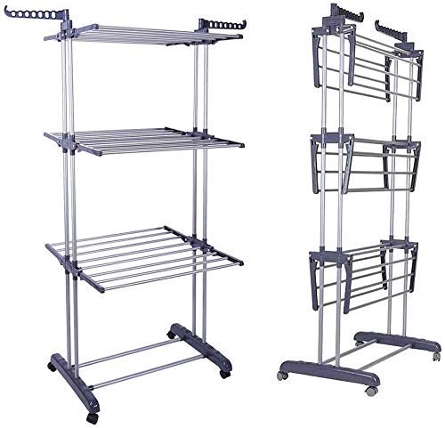 heavy duty outdoor clothes drying rack