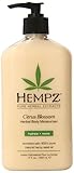 Hempz Citrus Blossom Herbal Body Moisturizer, 17 Ounce