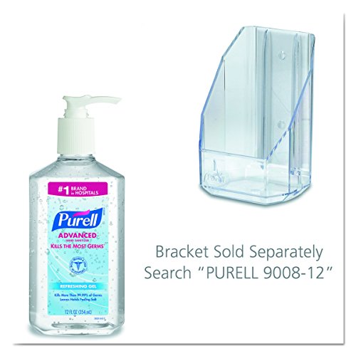 PURELL 365912CT Advanced Instant Hand Sanitizer, 12-oz. Pump Bottle
