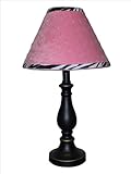 Lamp Shade for Pink Minky Zebra Baby Bedding Set By Sisi