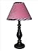 Lamp Shade for Pink Minky Zebra Baby Bedding Set By Sisi