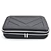 Joylab Carrying Case, Hard Protective EVA Case Impact Resistant for Massage Gun and Sleeve Pocket Accessories Pouch Smooth Coating Zipper Wallet Black