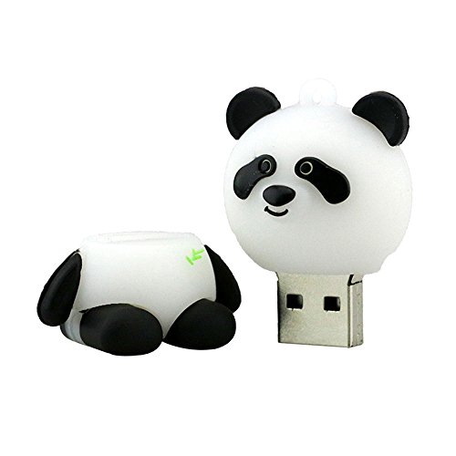 Usbkingdom 32GB Cartoon Animal Panda Shape USB Flash Drive USB 2.0 Flash Disk Pen Drive Memory Stick Pendrive 32 GB Gift