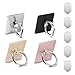 Ameauty l082Cell Phone Ring Holder, Phone Ring Grip Stand Car Mount for iPhone, iPad, Samsung Galaxy, HTC, Nokia, Other Smartphones and Tablets (4pack)