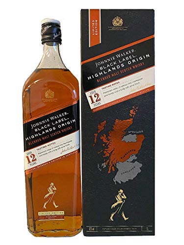 Johnnie Walker Black Highlands Origin Blended Scotch Whisky 42% 1,0l Flasche