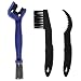 LEBOLIKE Durable Motorcycle & Bike Chain & Gears Maintenance Cleaning Brush Cleaner Tools - (Blue)