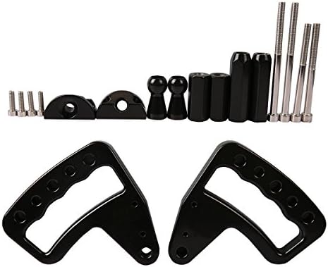 Aluminum grab handle for Jeep Wranger JK 07-17 2/4 door (front, black)