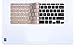 CaseBuy Champagne Gold Chromebook 14 Silicon Keyboard Protector Skin Cover for Chromebook 14 CB3-431 CP5-471 14