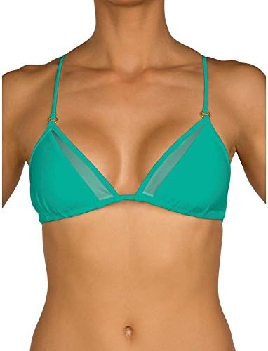B.Swim Junior's SCUB-U62 Micro Triangle Womens Bikini Top By B.Swim Junior's,Scuba,Large
