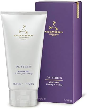 Aromatherapy Associates De-Stress Muscle Gel Pain Relief Cooling Gel For Joint And Muscle Aches And Soreness 5.07 Oz