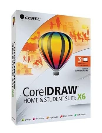 CorelDRAW Home and Student Suite X6 - 3 Users