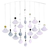 Flensted Mobiles Angel Chorus (25 Angels) Hanging Mobile - 22 Inches Cardboard