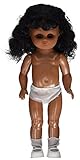 Darice 13.5 Inch, African American Girl Full Body Doll with black Hair