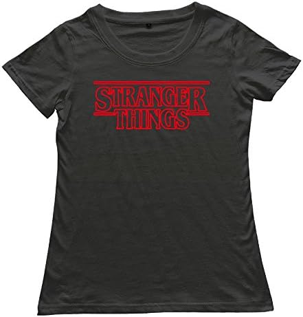 Woman's Movie Stranger Things Logo T Shirt Cotton