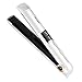 Mini Travel Flat Iron Hair Straightener - Dual Voltage USB Charging Ceramic Tourmaline Flat Iron (White)