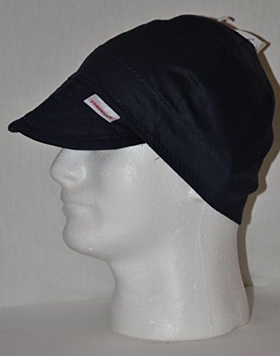 Comeaux Caps Reversible Welding Cap Solid Navy 7-3/4