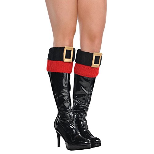 Buy Fancy Dress VIP Ladies Mrs Santa Claus Boot Cuff Toppers Liners Covers Online at desertcartEGYPT